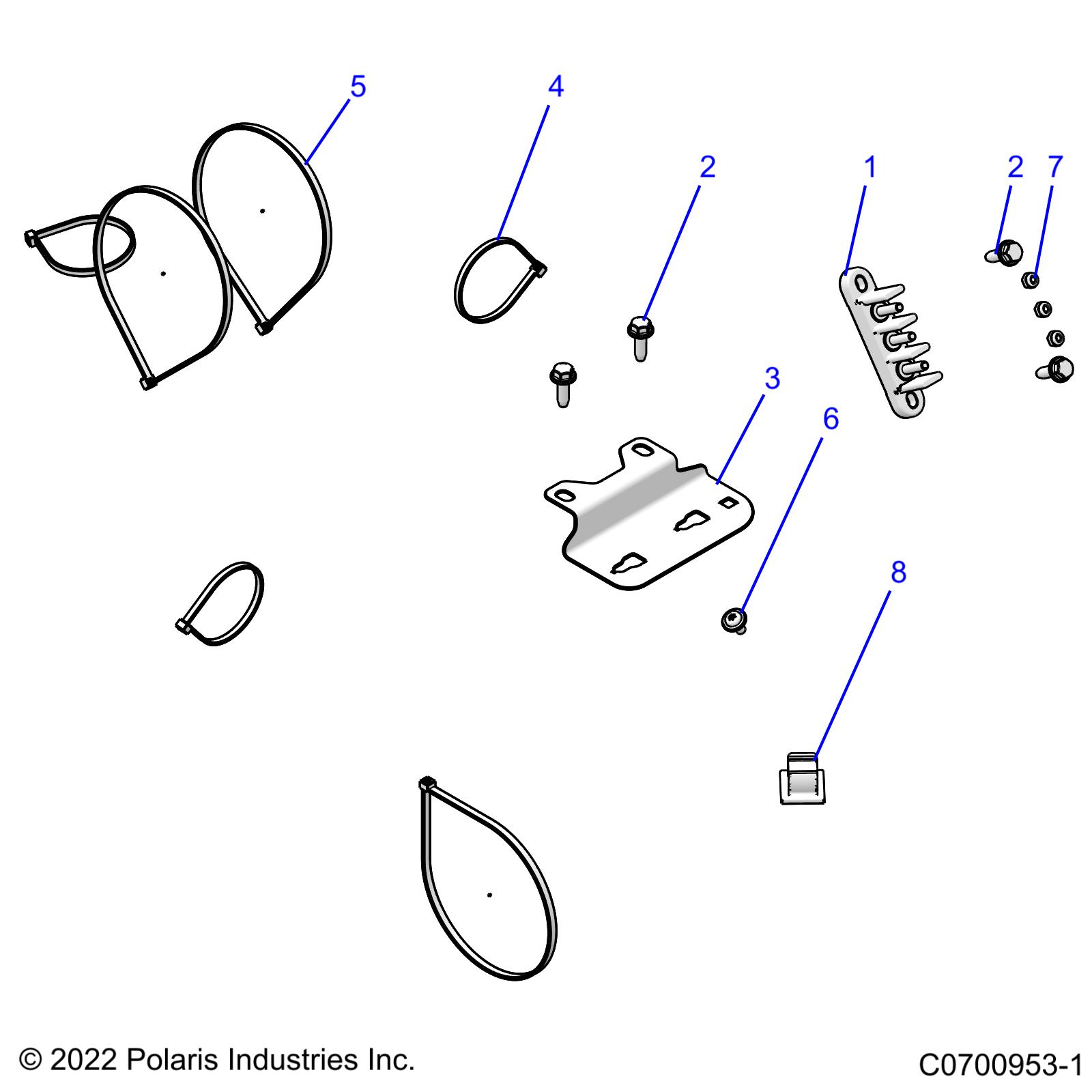 Part Number : 5253928 FUSE BLOCK BRACKET