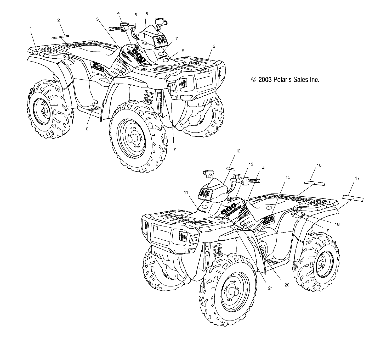 Part Number : 7172371 DECAL-AWD SIDE PANEL LH