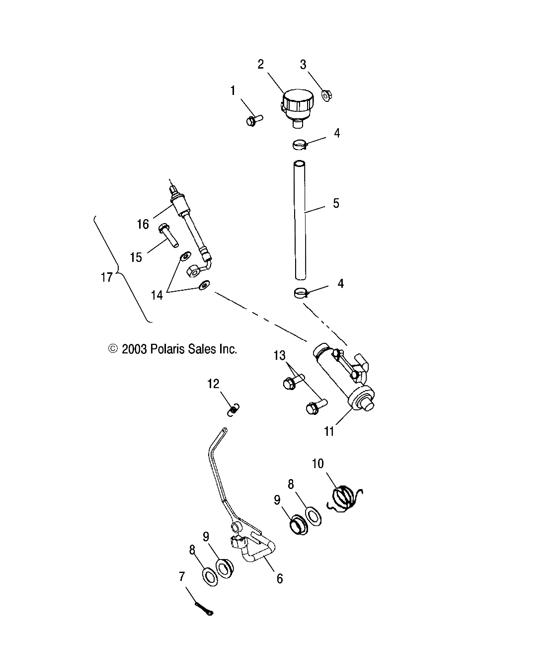 Part Number : 2202708 BRAKE LINE KIT  REAR