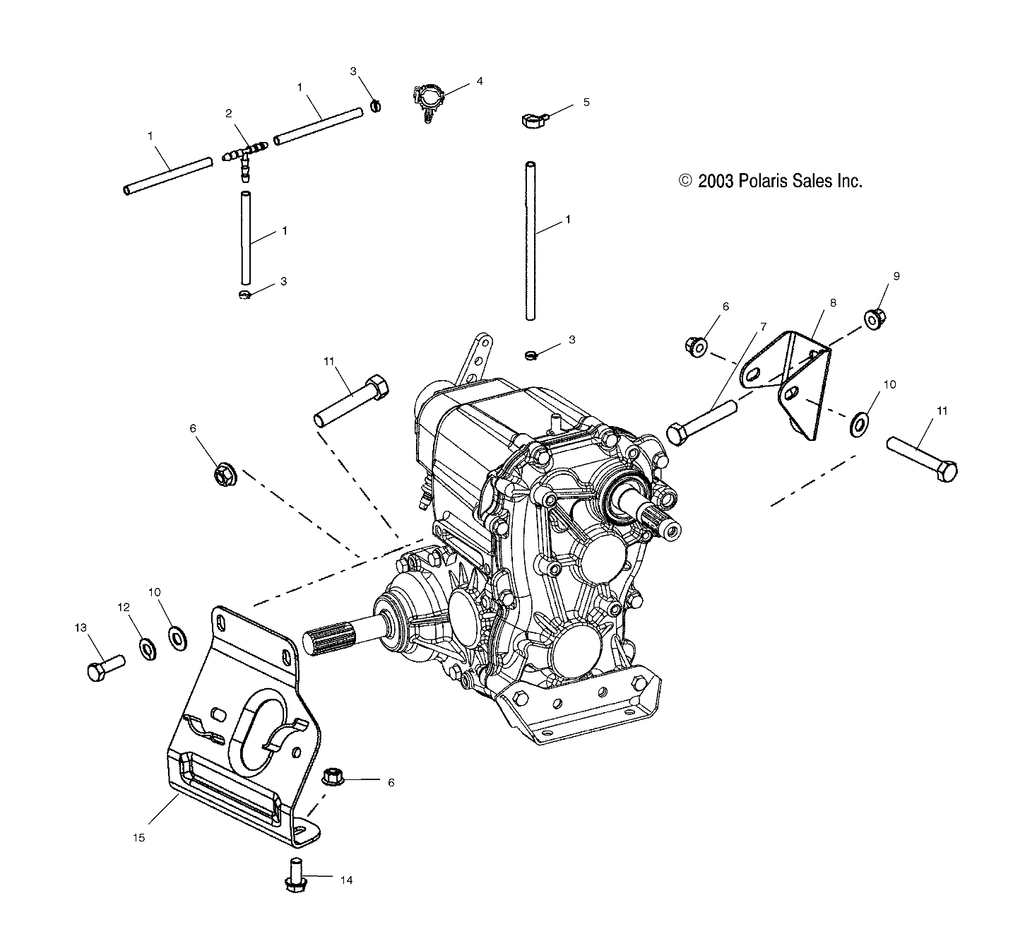 Part Number : 5247348 BRKT-MNT TRANS REAR PLTD