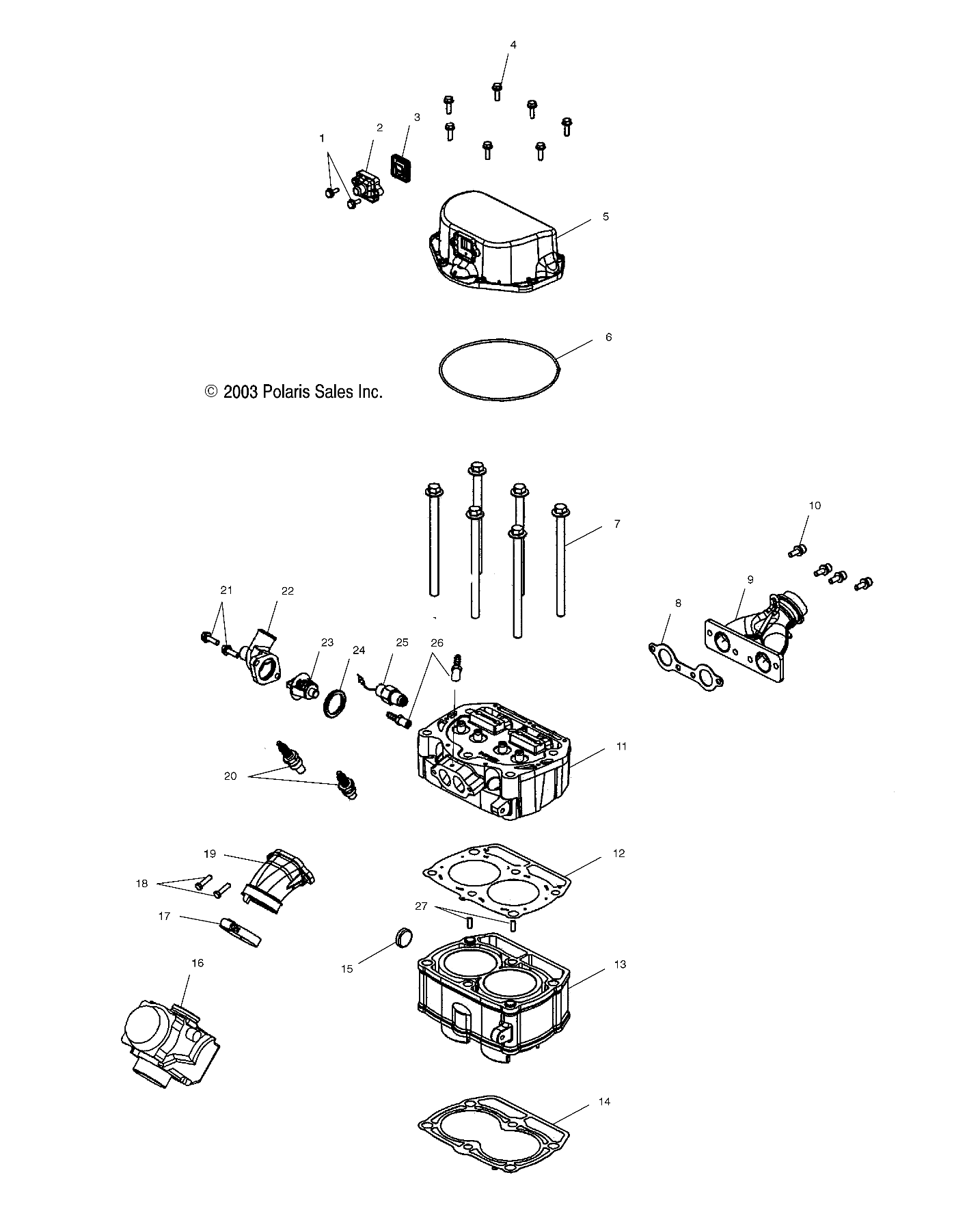 Part Number : 2202696 KIT-CYLINDER 80 MM