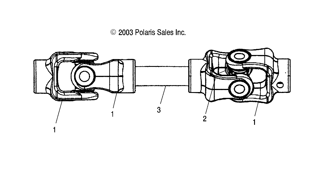 Part Number : 1380208 ASM-PROPSHAFT REAR NEAPCO