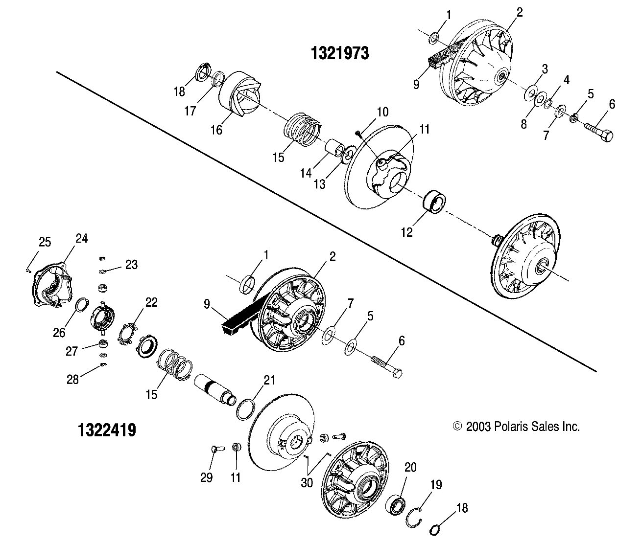 Part Number : 1322419 ASM-CLUTCH DRIVEN EBS DAMPED