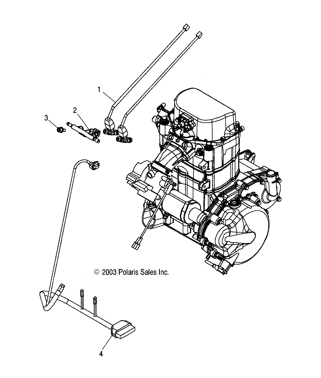 Foto diagrama Polaris que contem a peça 1253558