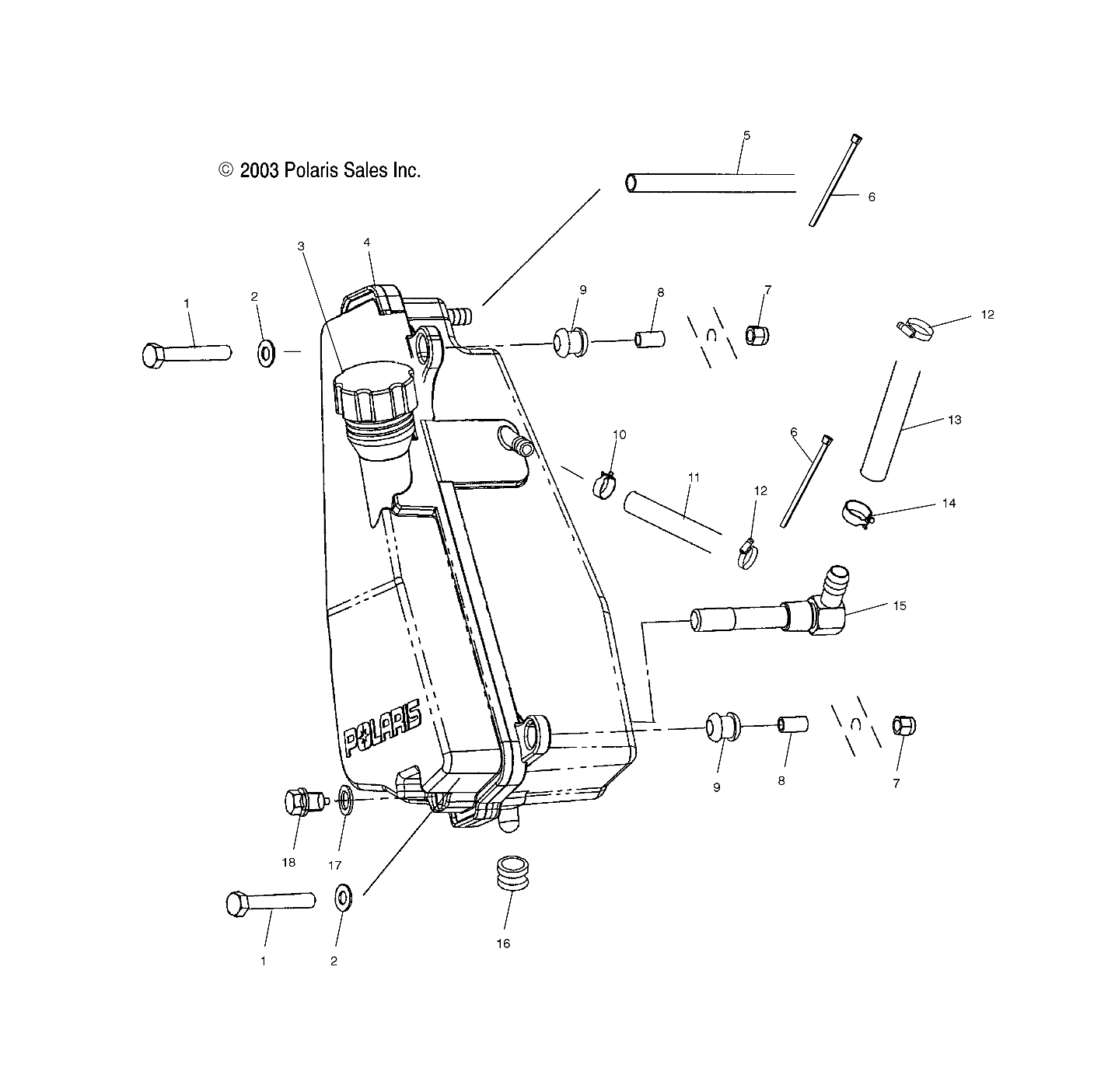 Part Number : 5412366 BREATHER LINE-95 CM SLIT