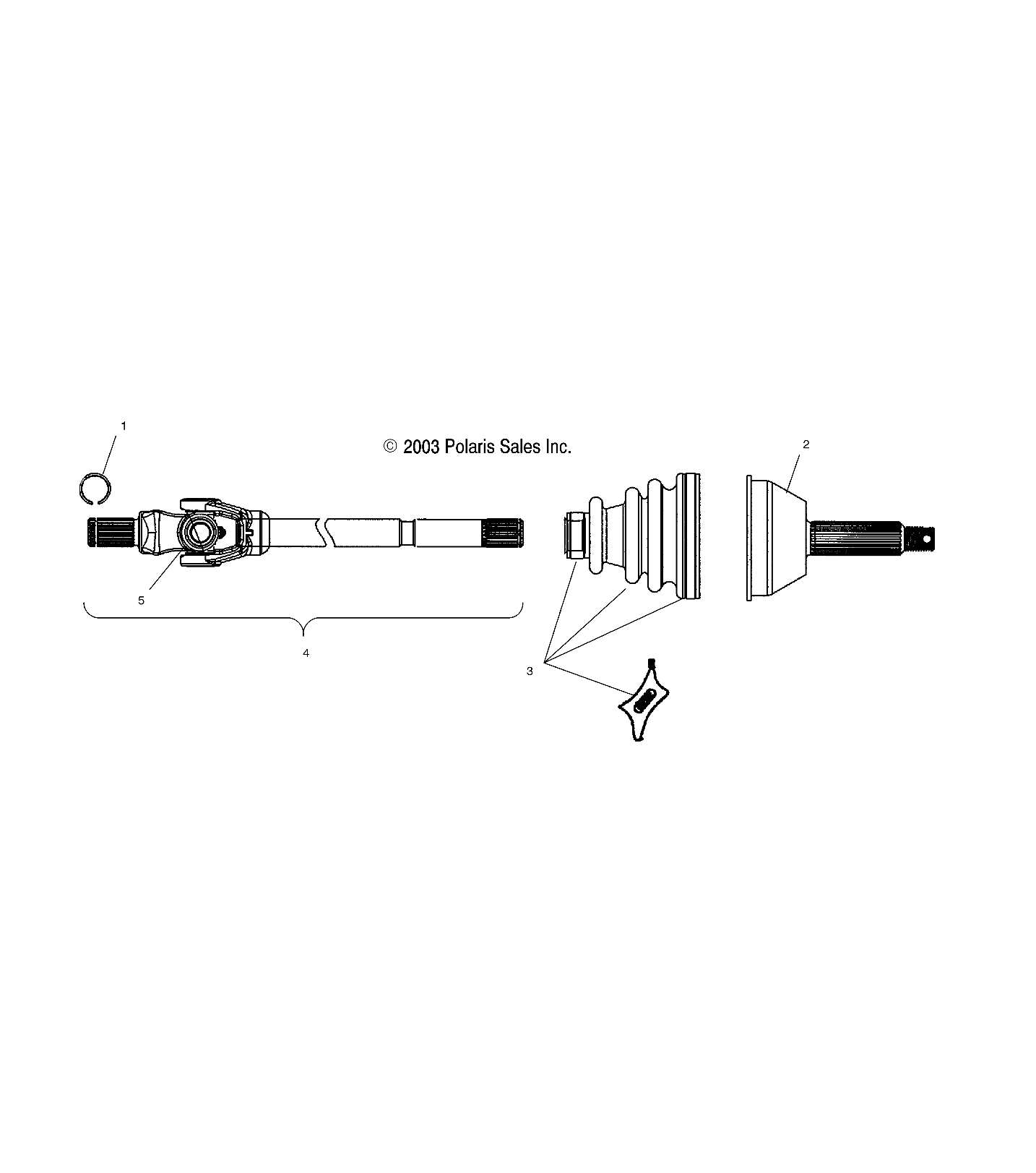 Part Number : 1590327 JOINT-CV SERV NEAPCO