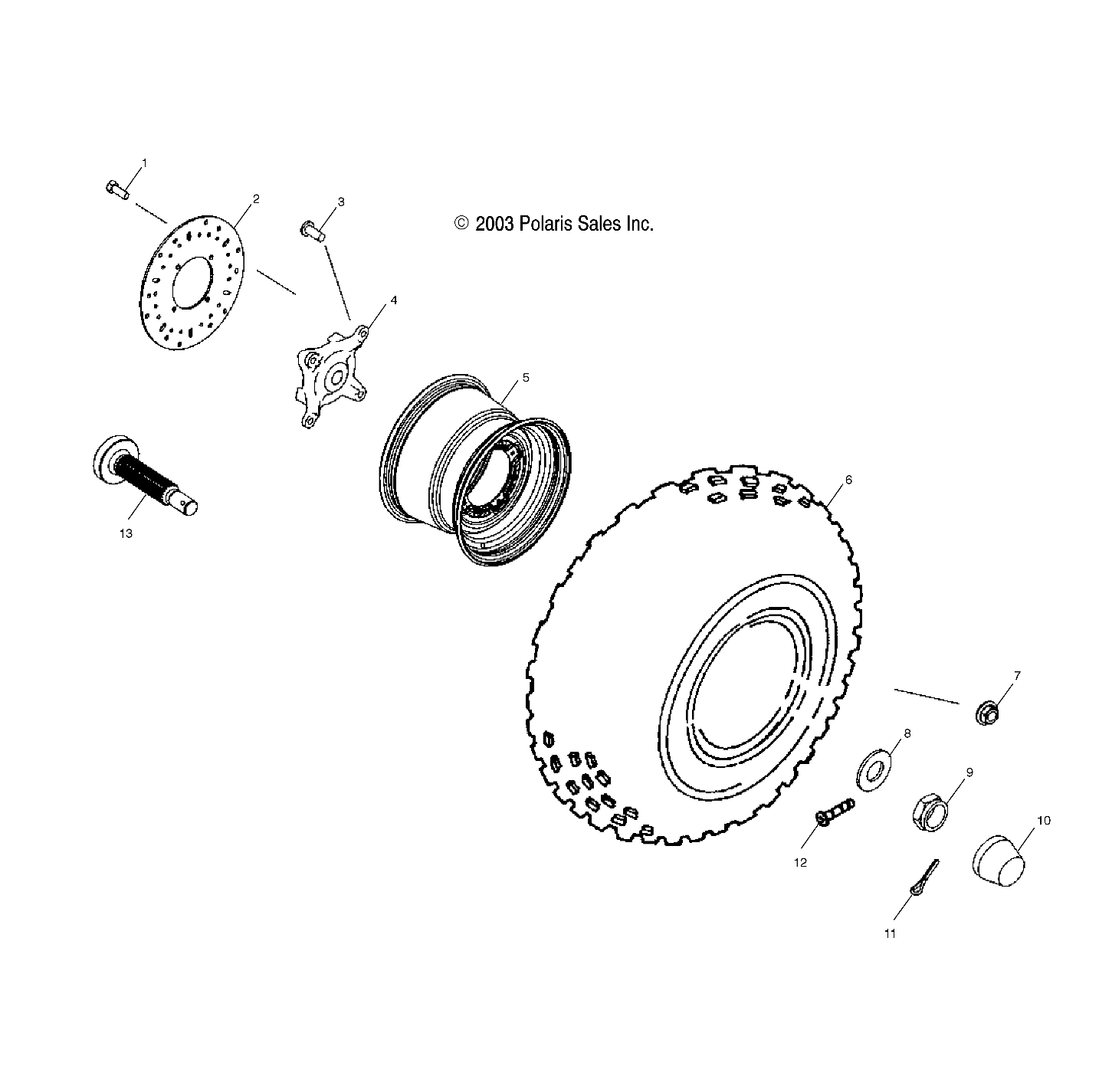 Part Number : 1520796-455 RIM FRONT 12X6 10GA N.B.U