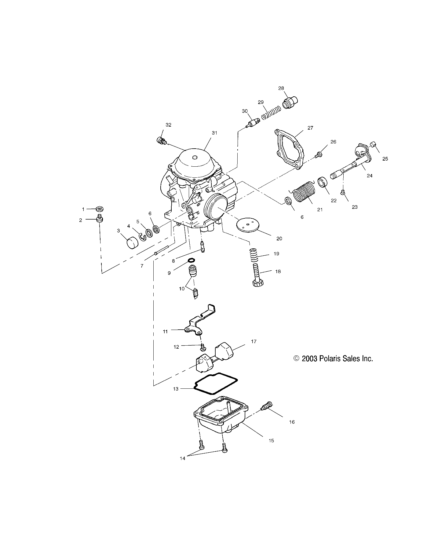 Part Number : 3131441 CARBURETOR ASSEMBLY