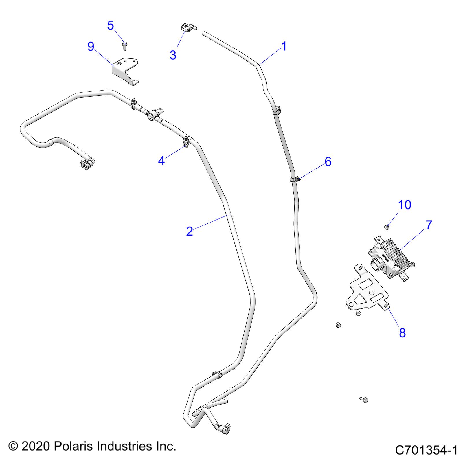 Part Number : 5266158-329 BRKT-MNT PURGE.ECOAT