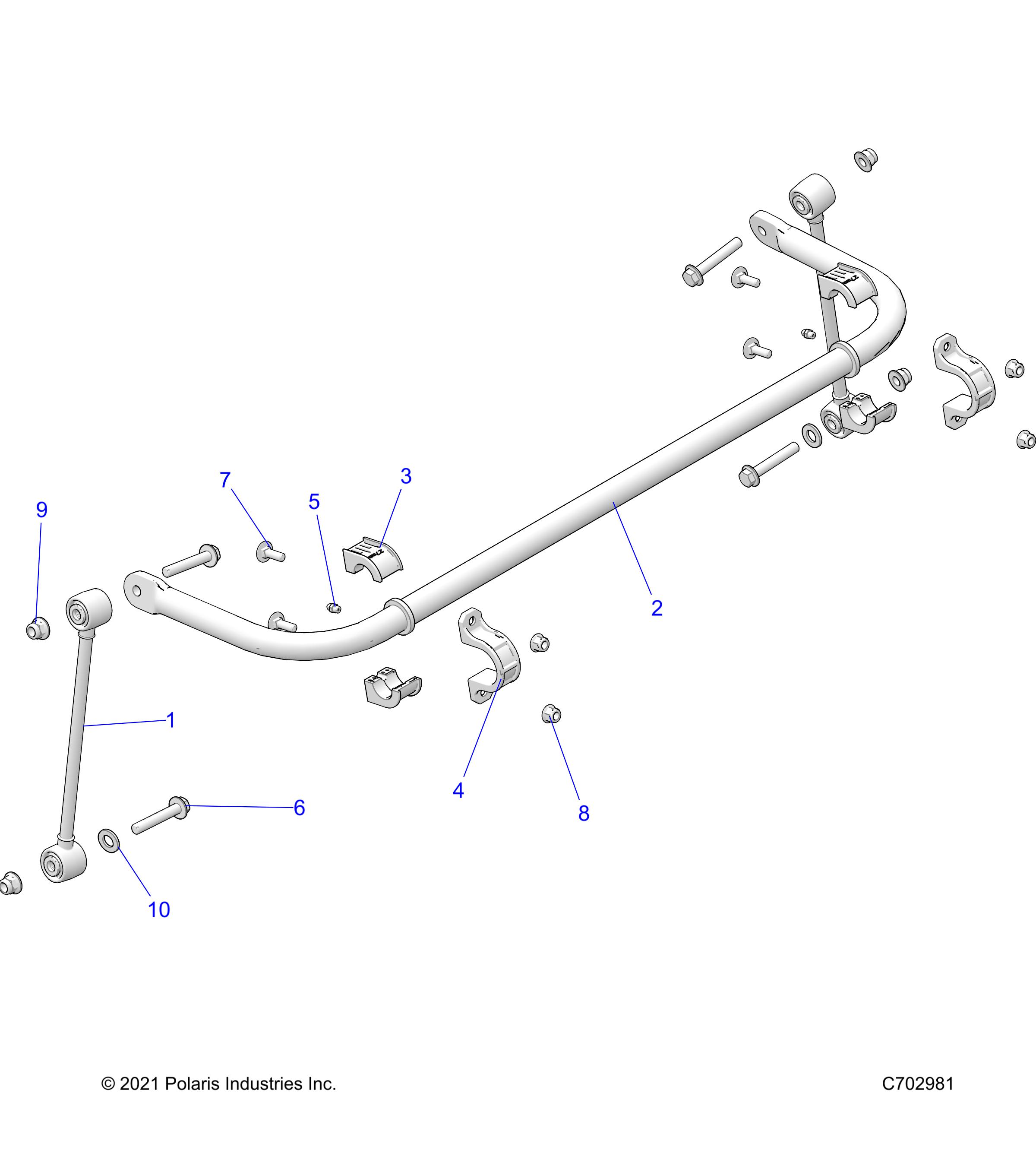 Part Number : 5458998 BUSHING-REAR BAR 24MM