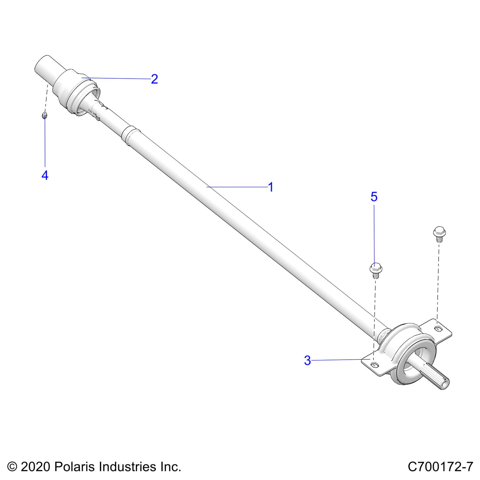 Foto diagrama Polaris que contem a peça 3514806