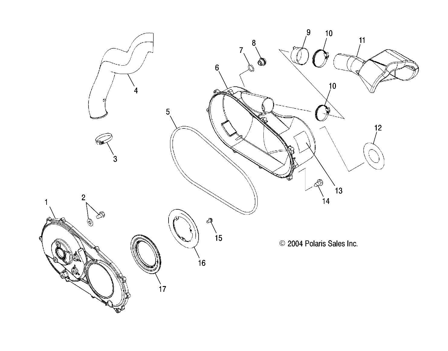 Part Number : 7172563 DECAL-WARN CLUTCH COVER