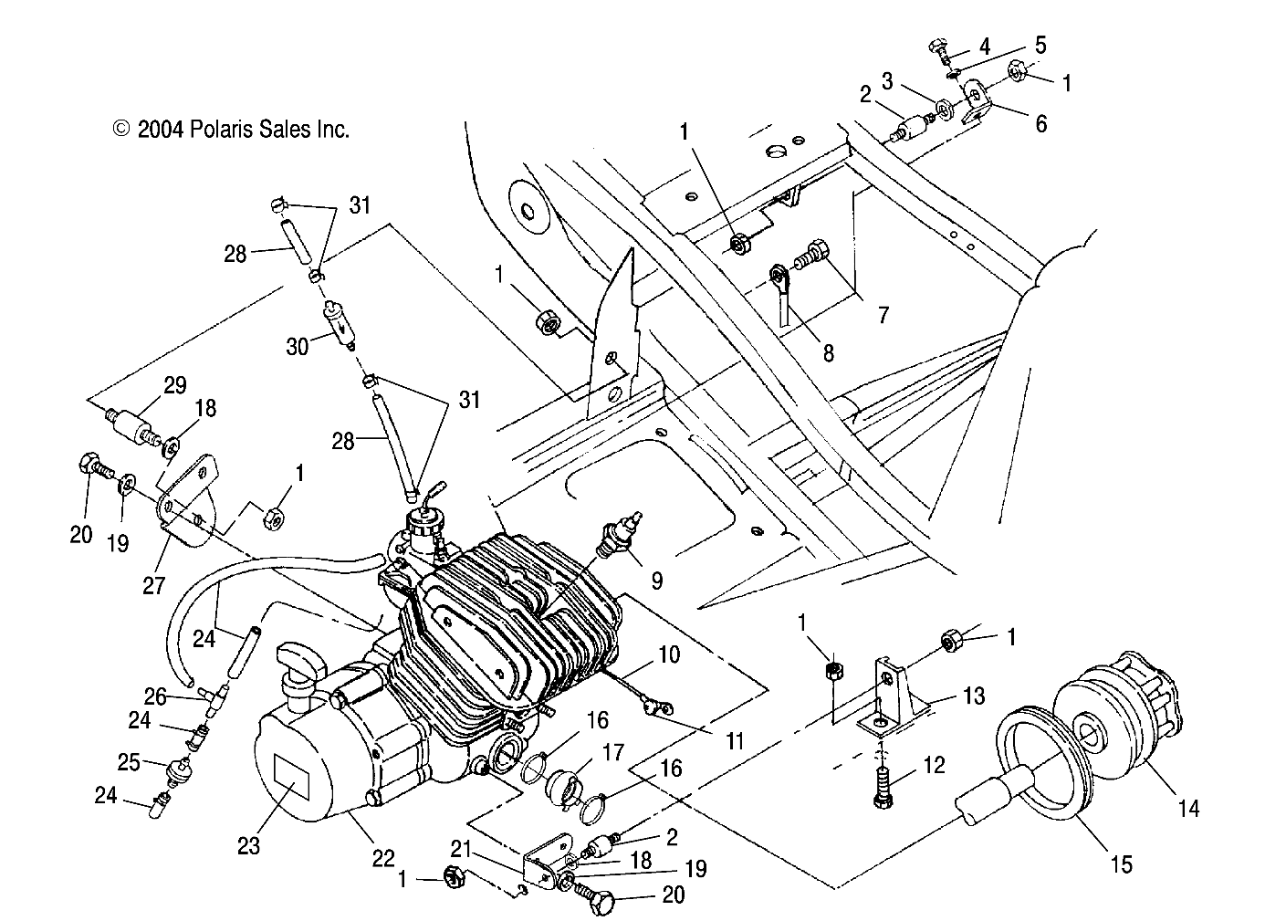 Part Number : 5248291 BRKT-ENGINE MNT TOP