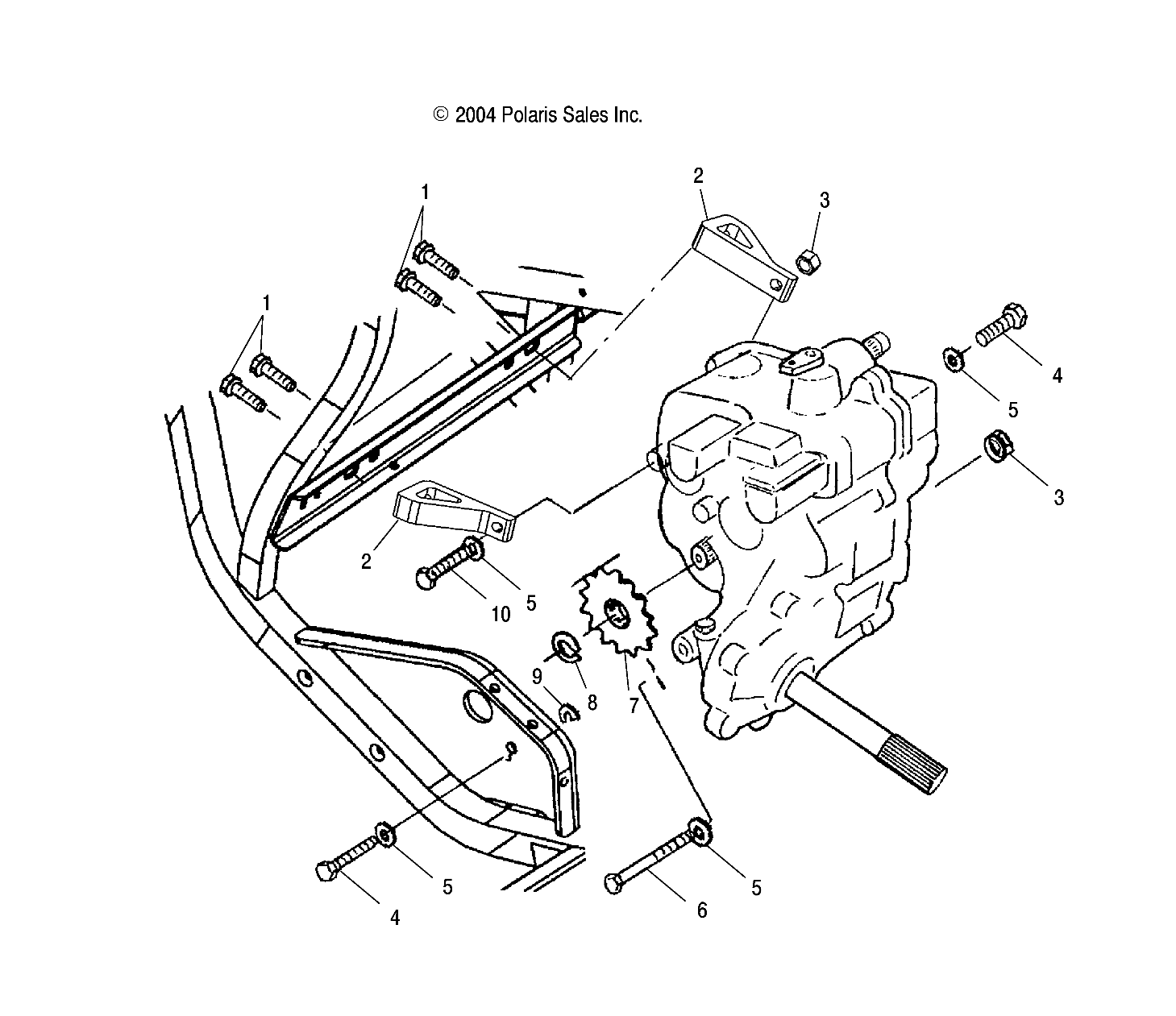 Part Number : 1014772 TRANSMISSION MOUNT