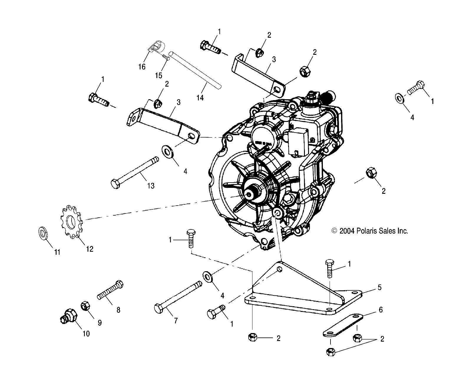 Part Number : 5248185 BRKT-TRANSMISSION MNT