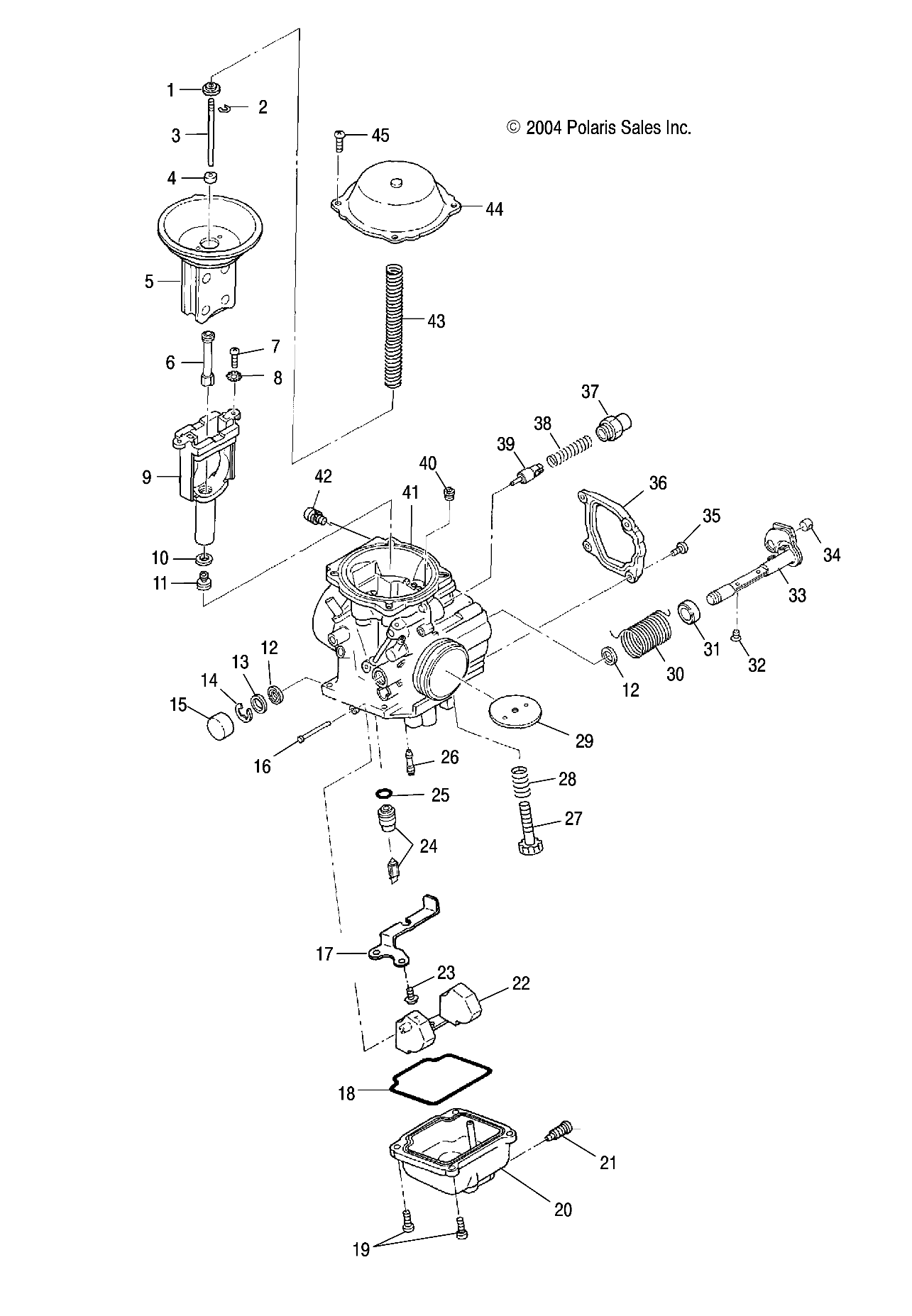 Part Number : 3131590 CARBURETOR ASSEMBLY