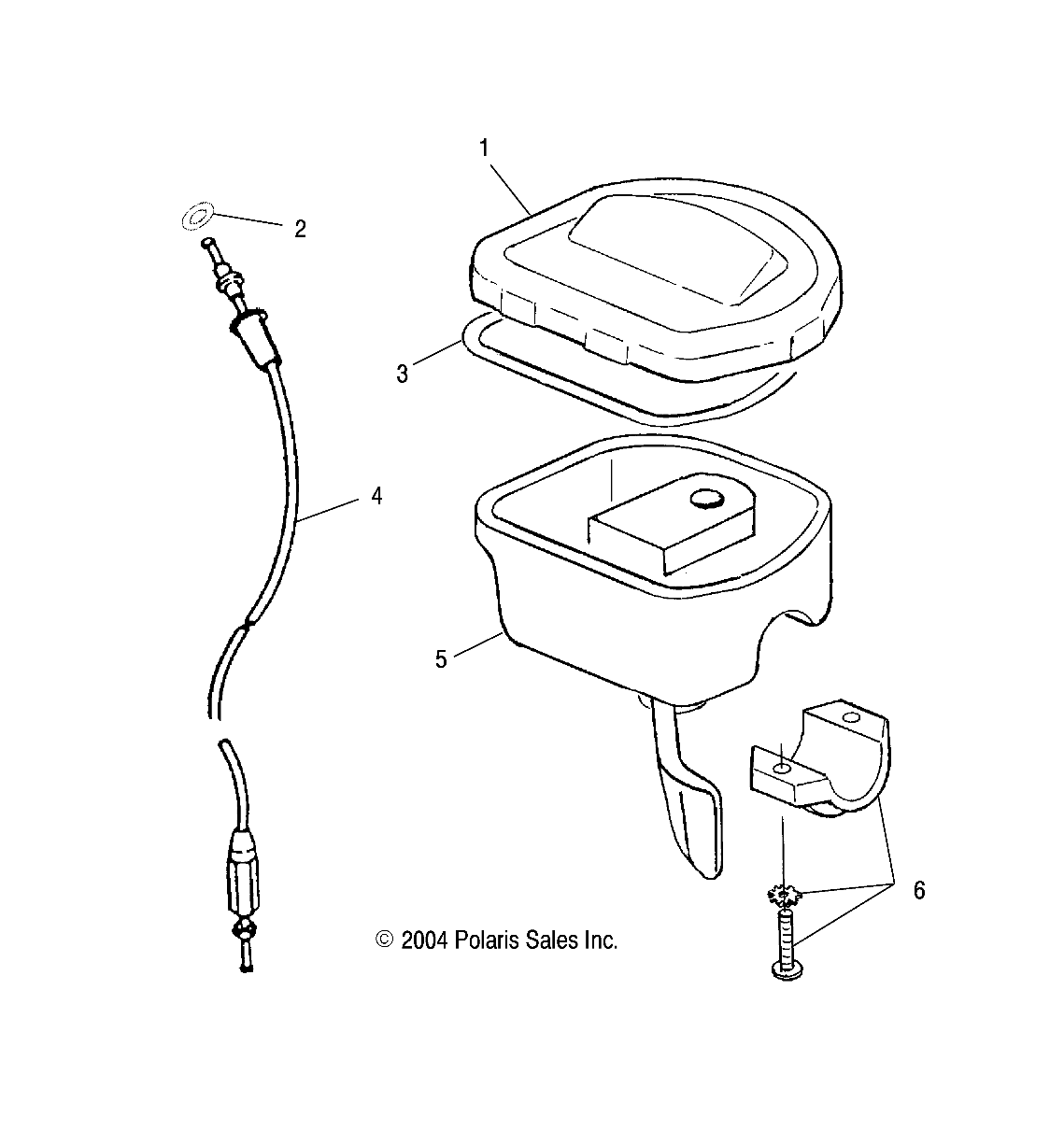 Part Number : 2010221 ASM-THROTTLE CONTROL DIFF