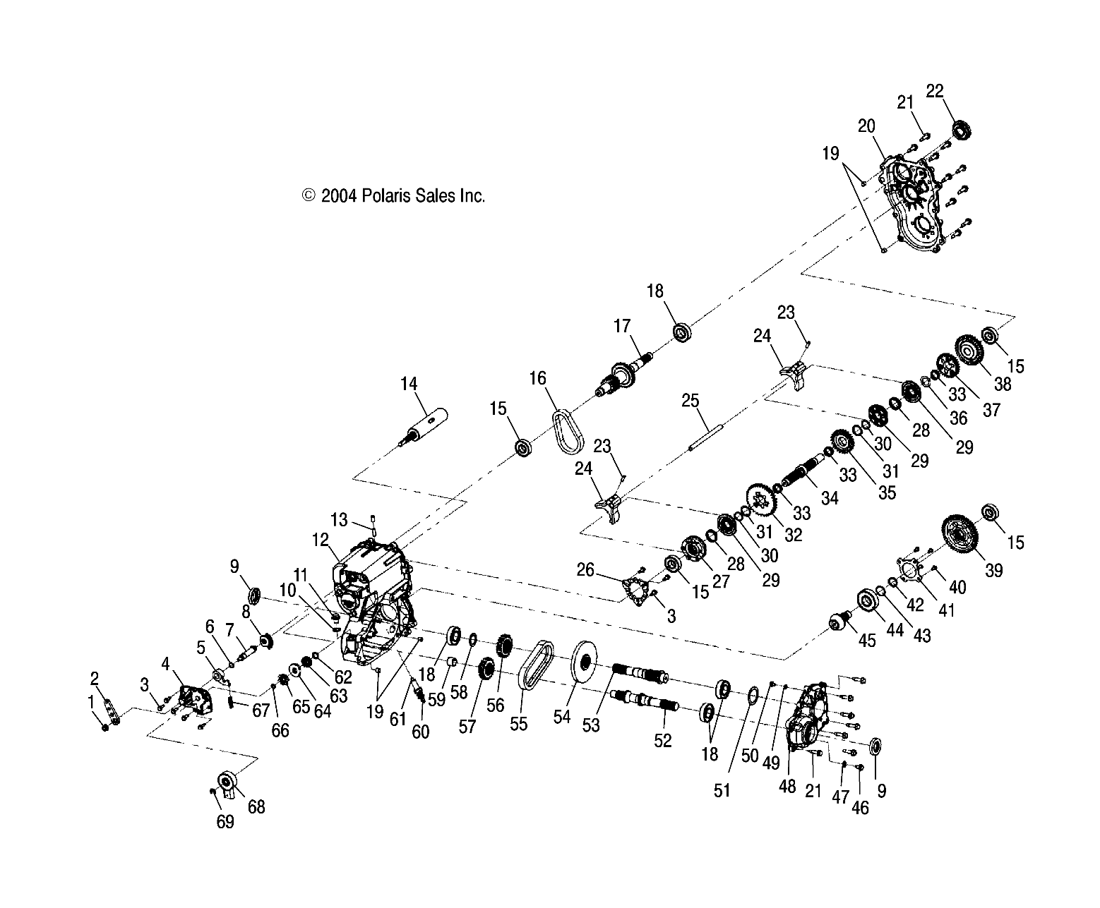 Part Number : 3234029 SUB ASM-INPUT SHAFT