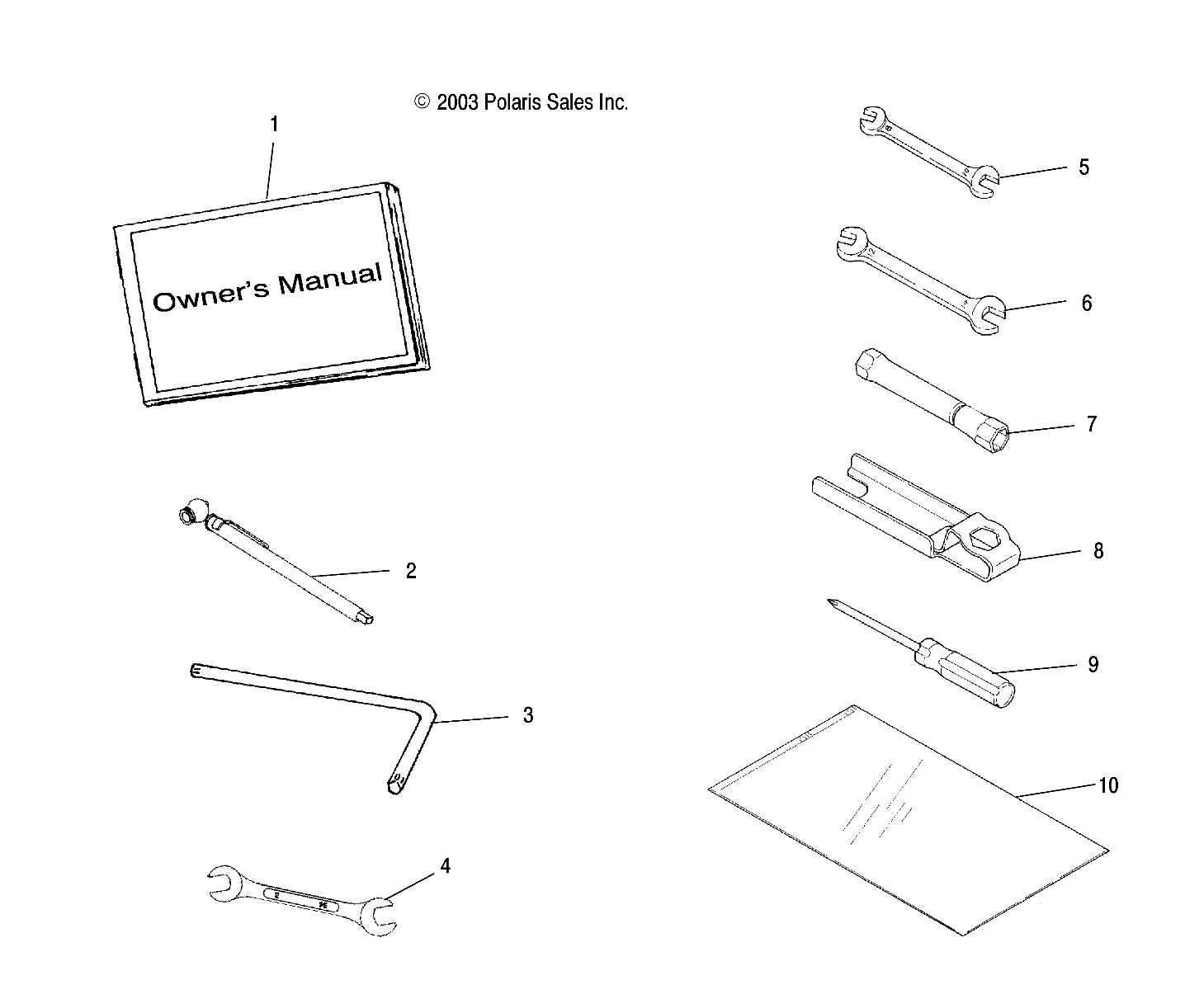 Part Number : 2874925 KIT-ACCESSORY TOOL