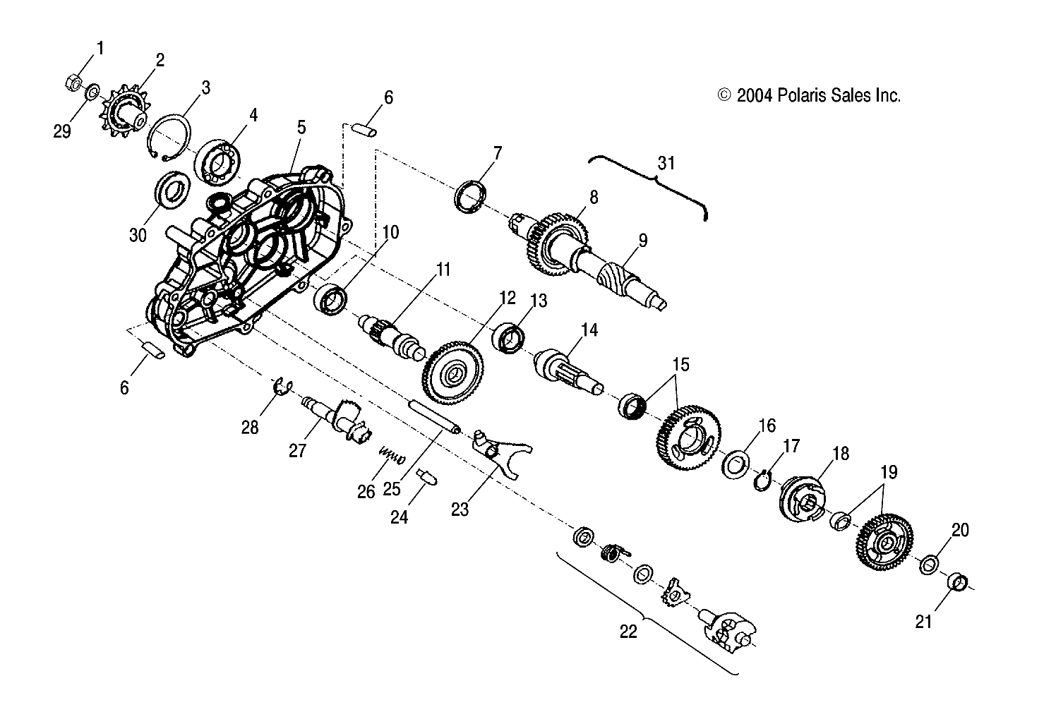 Part Number : 0452156 BEARING-MAIN TRNSMSN SHAFT