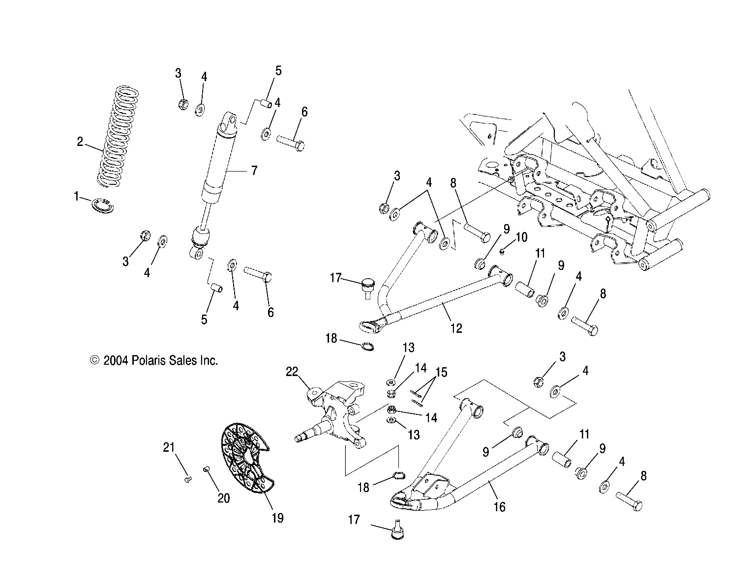 Part Number : 5435727 GUARD-DISC INNER