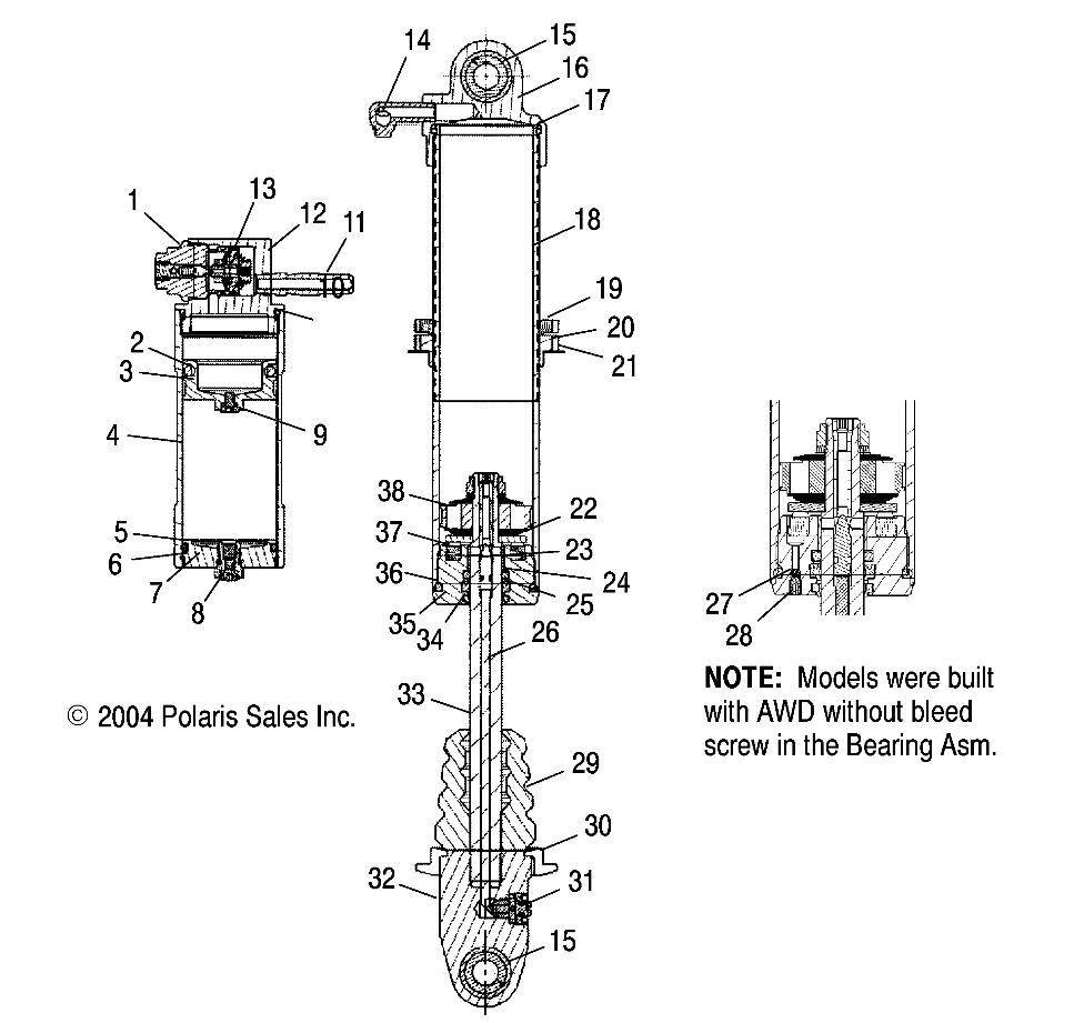 Part Number : 1500642 SCREW ADJUST