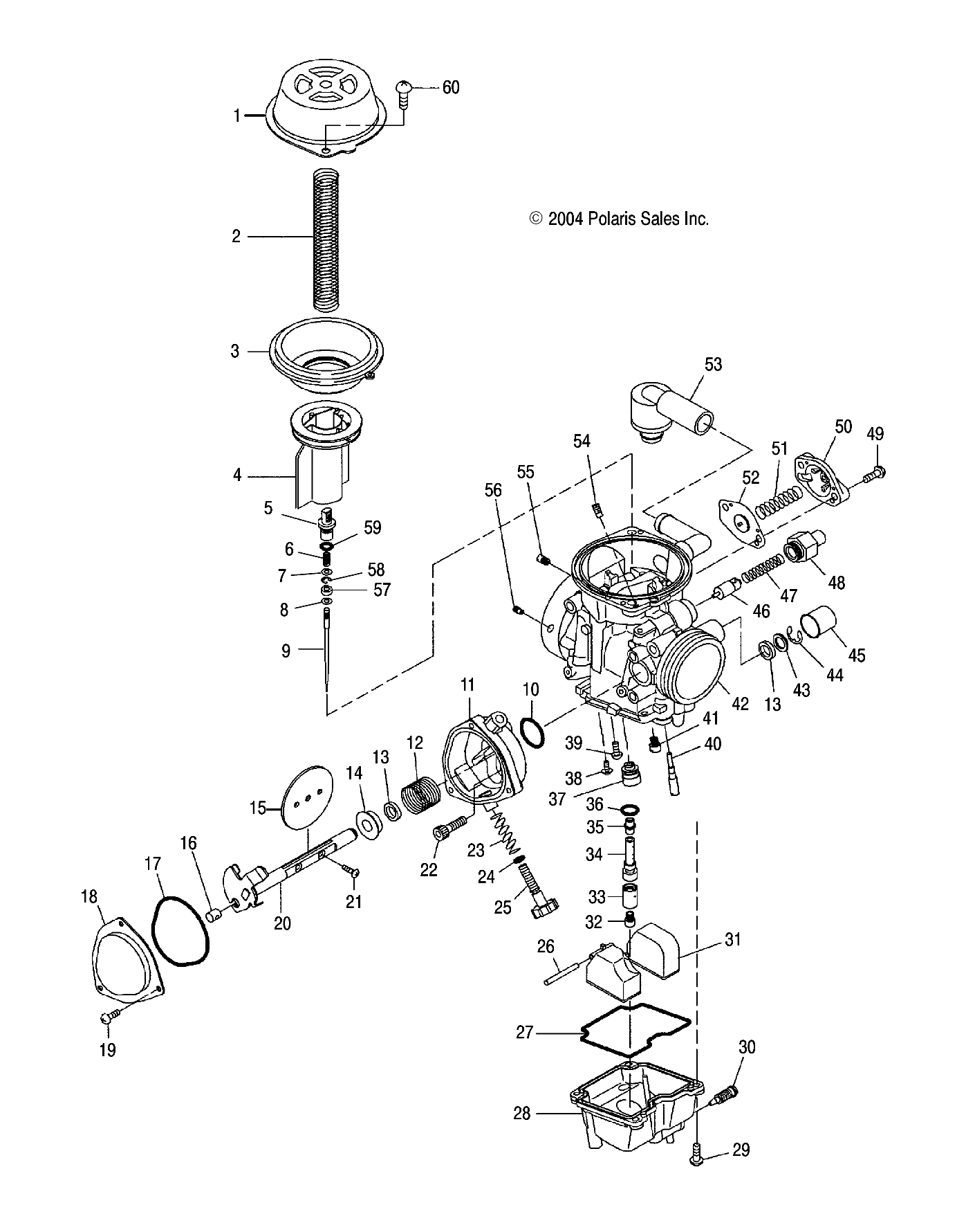 Part Number : 3131574 CARBURETOR ASM.