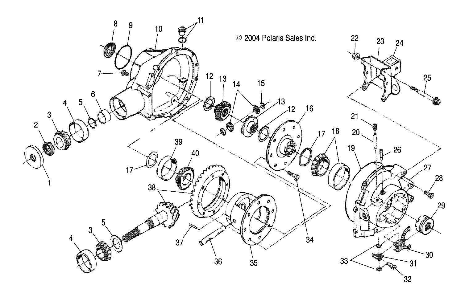 Part Number : 2875332 KIT-PINION SHIM