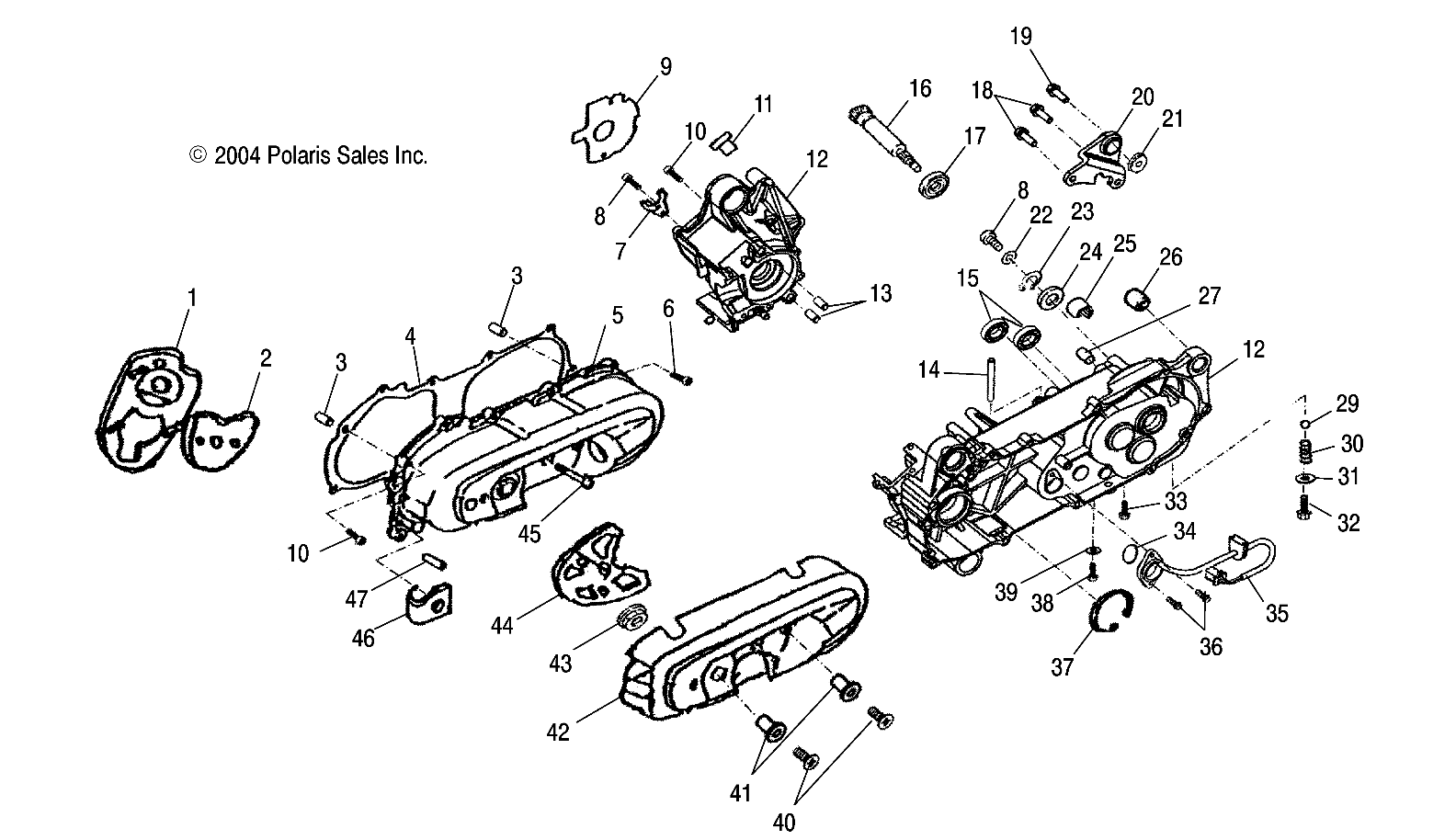 Part Number : 0452129 O-RING GEAR  POSITION SENSOR