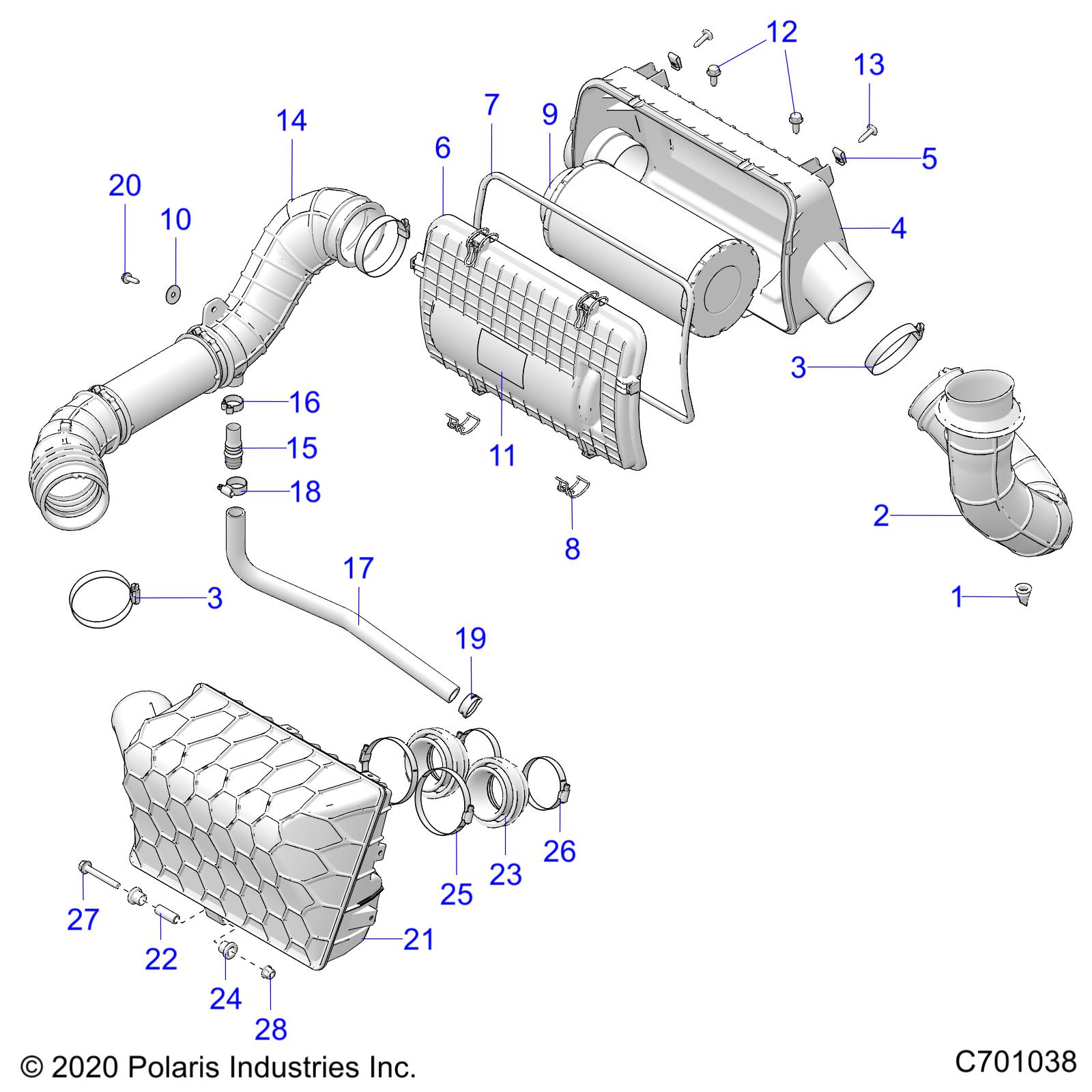 Part Number : 5414570 THROTTLE BODY BOOT