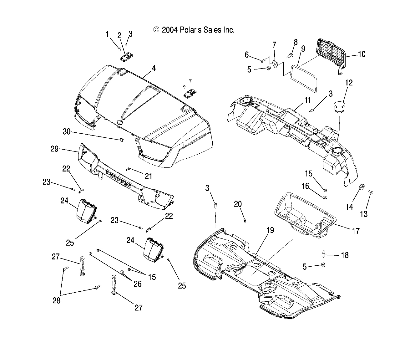 Part Number : 2410503 HEADLIGHT ASSEMBLY