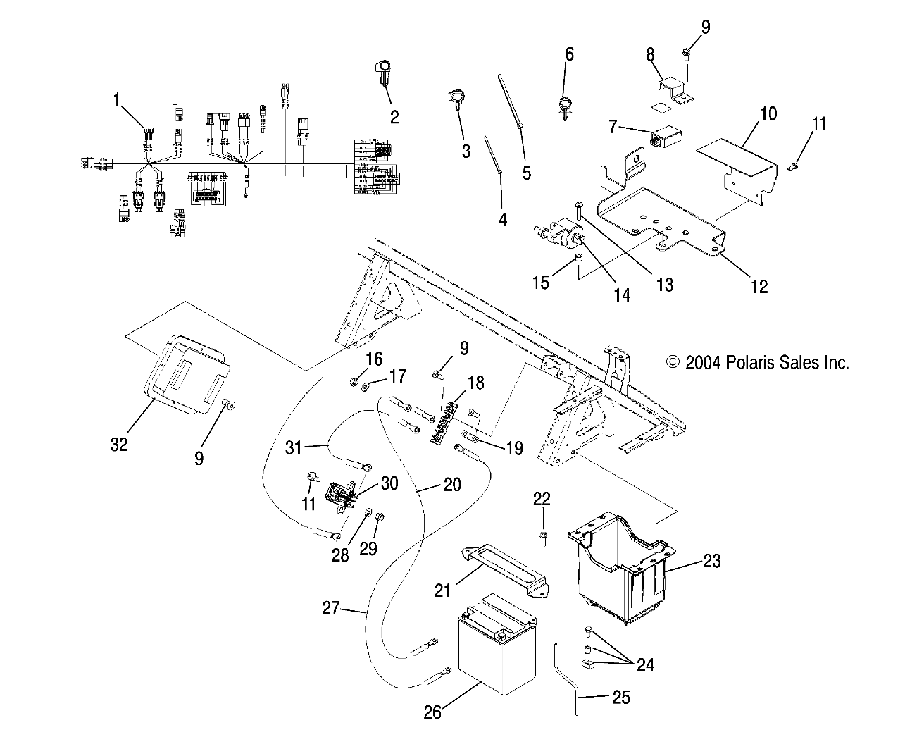 Part Number : 5248374 BATTERY STRAP BRACKET