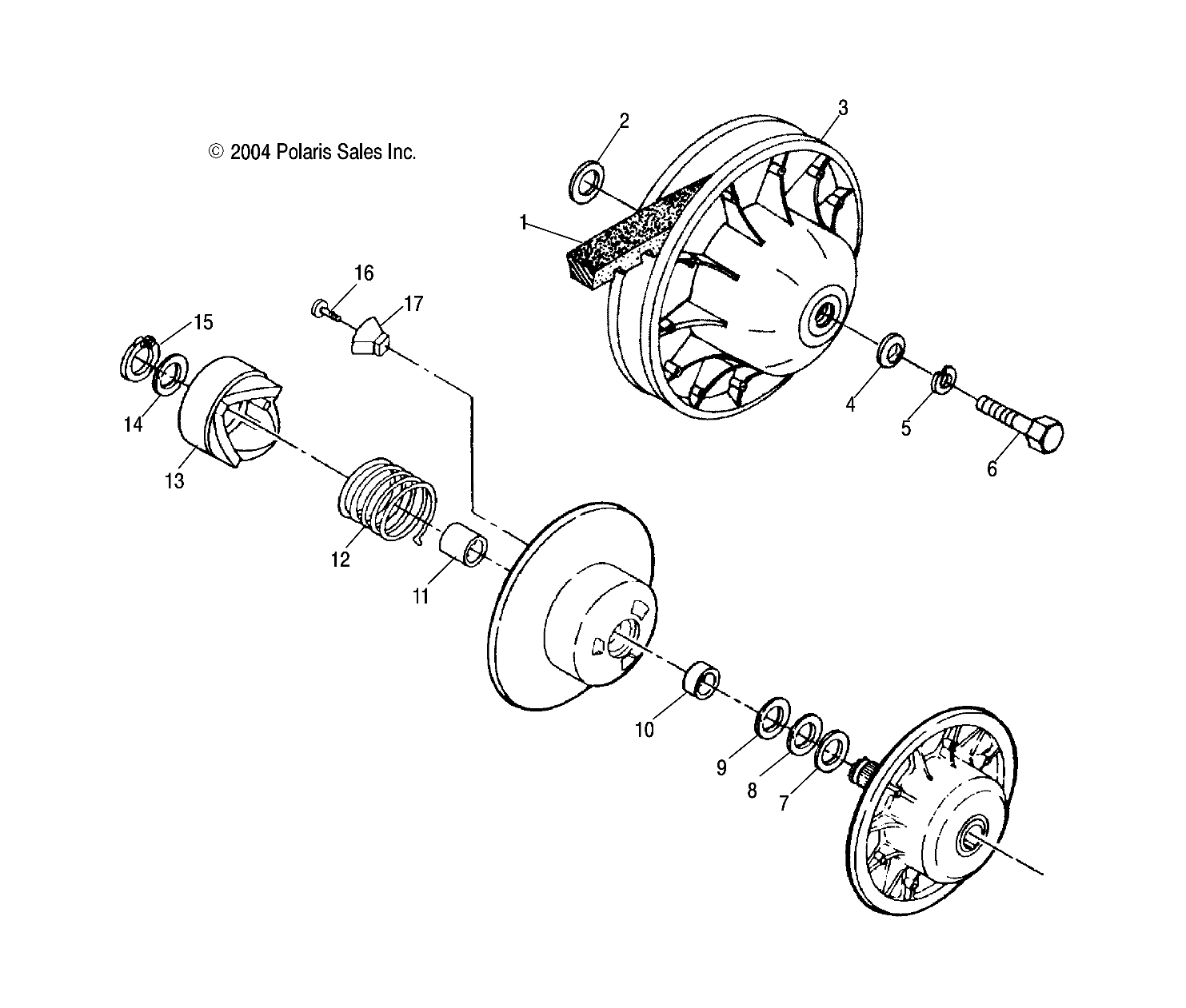 Part Number : 1322072 ASM-DRIVEN CLUTCH