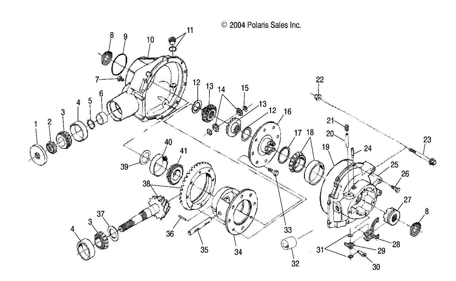 Part Number : 3514433 DIFFERENTIAL BEARING