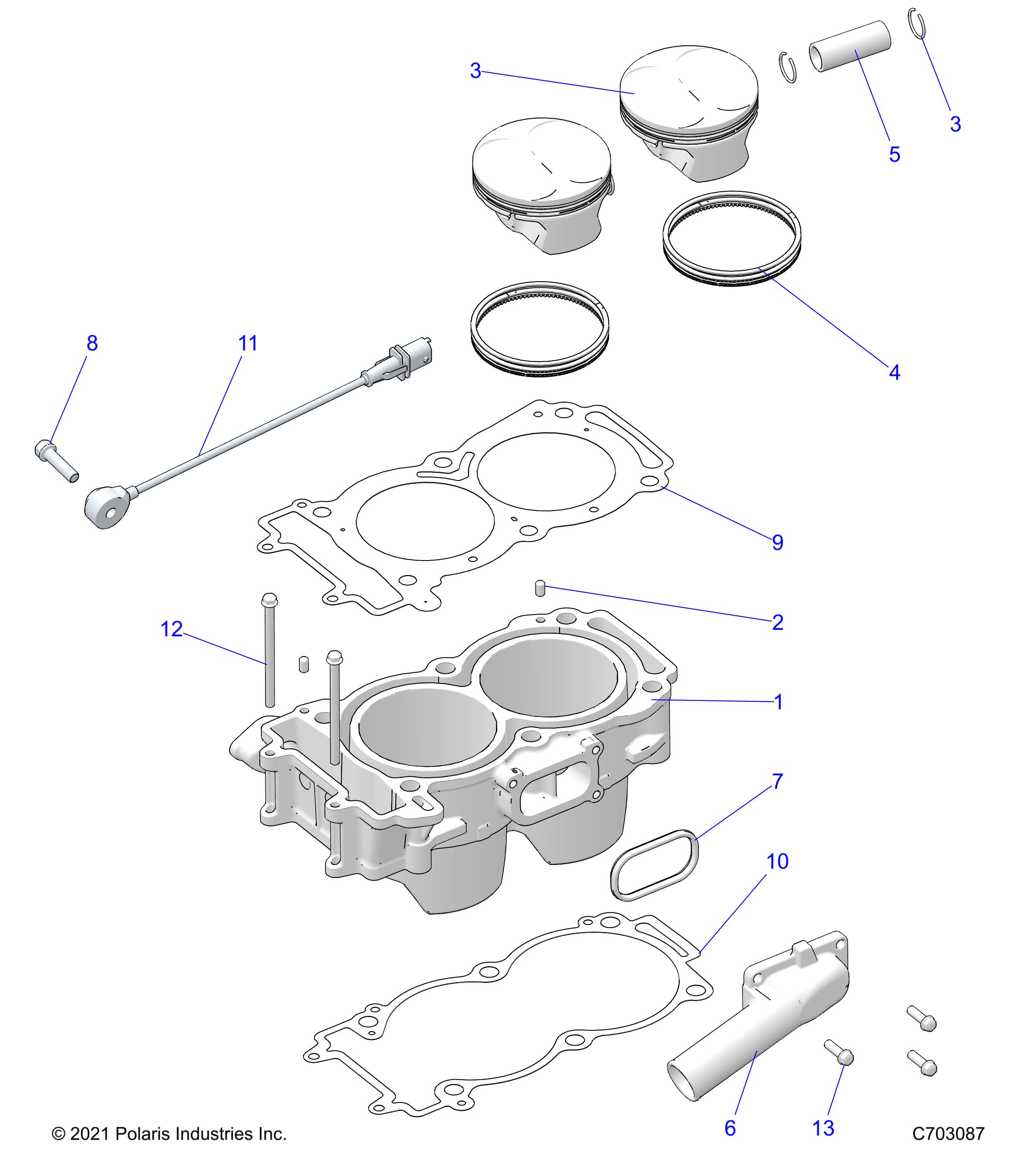 Part Number : 7517262 SCR-M8X1.25X30 HX/FL-YD