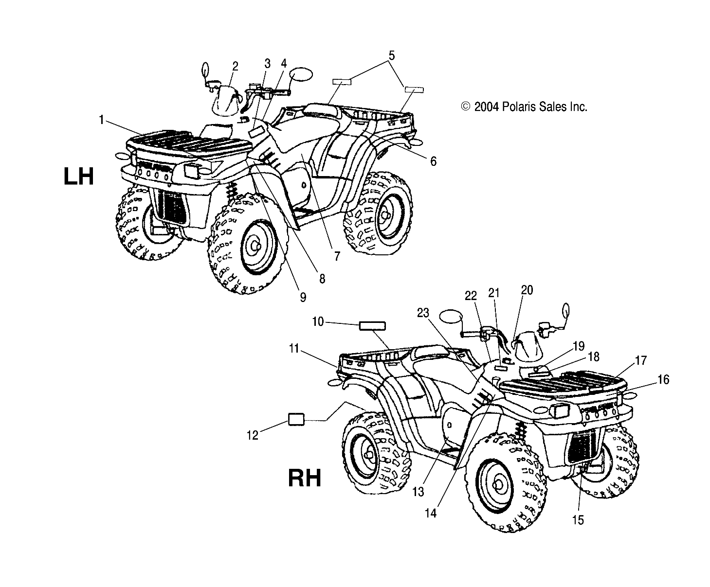 Part Number : 7173025 DECAL-WARN GENERAL CPSC