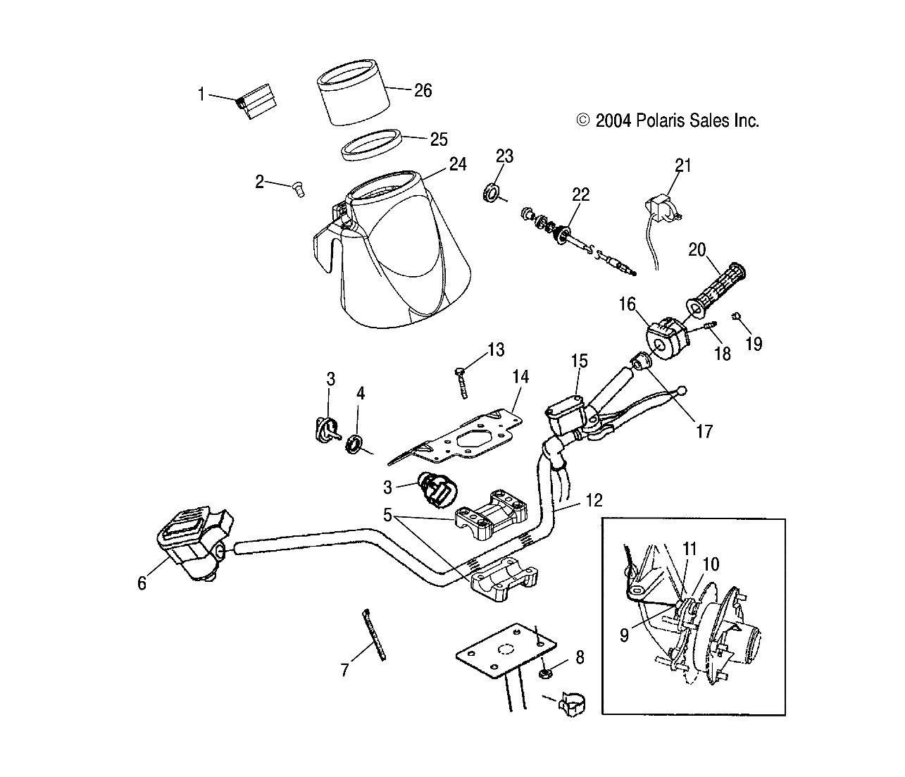 Part Number : 3280472 CLUSTER ASM 100 KMH W/O BATTRY