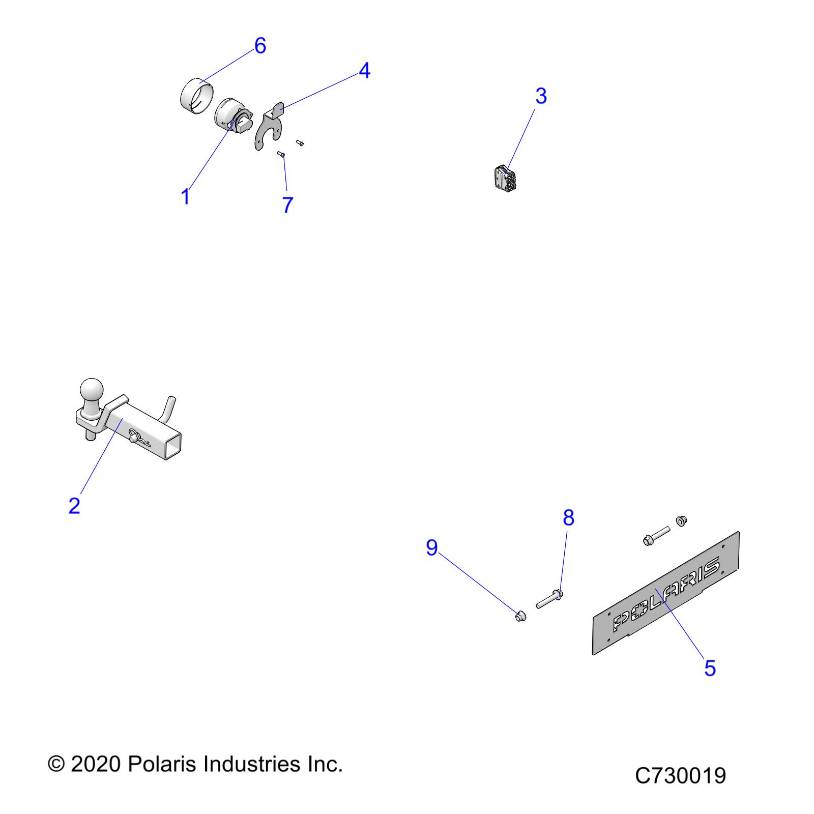 Part Number : 2881775 HITCH-RGR