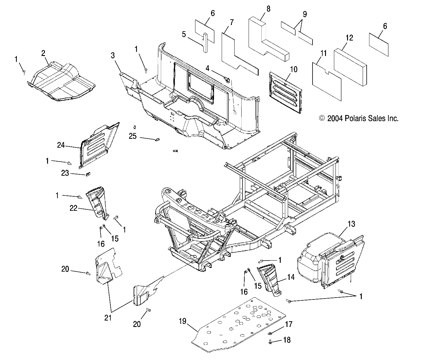 Part Number : 1202893-453 ASM-STORAGE BOX A.GRAY