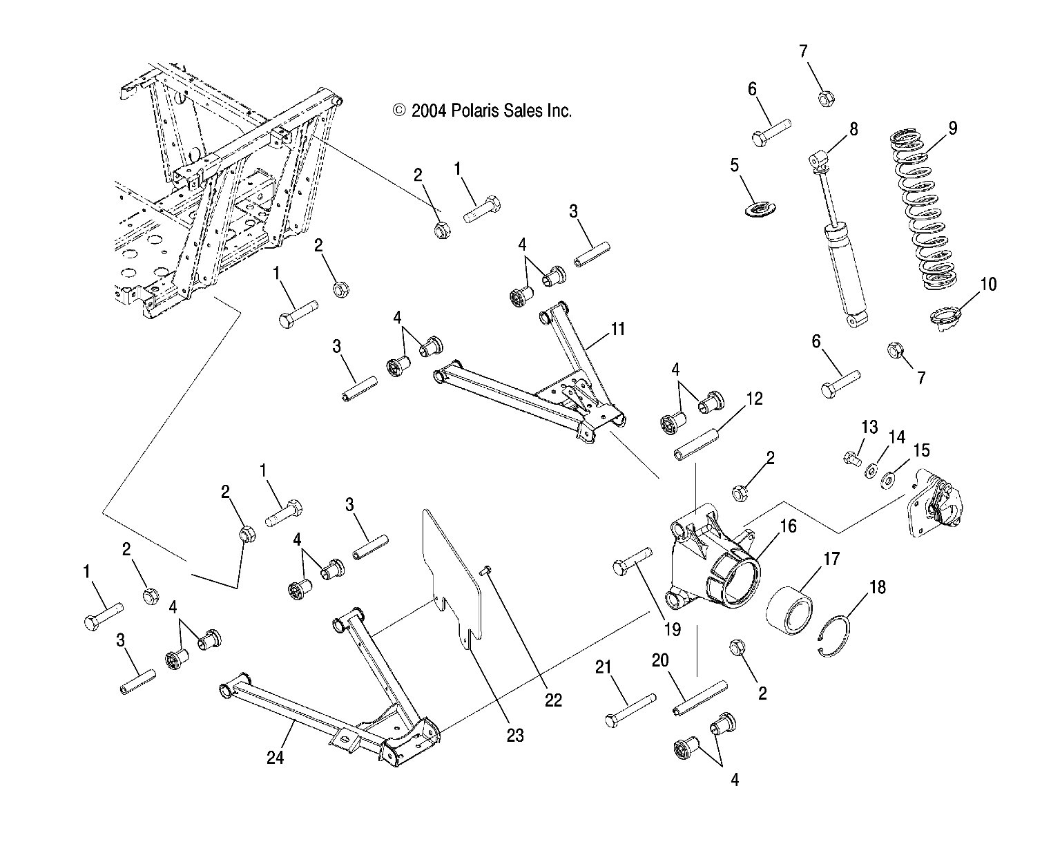 Part Number : 1014675-067 CONTROL ARM  LOWER  RIGHT