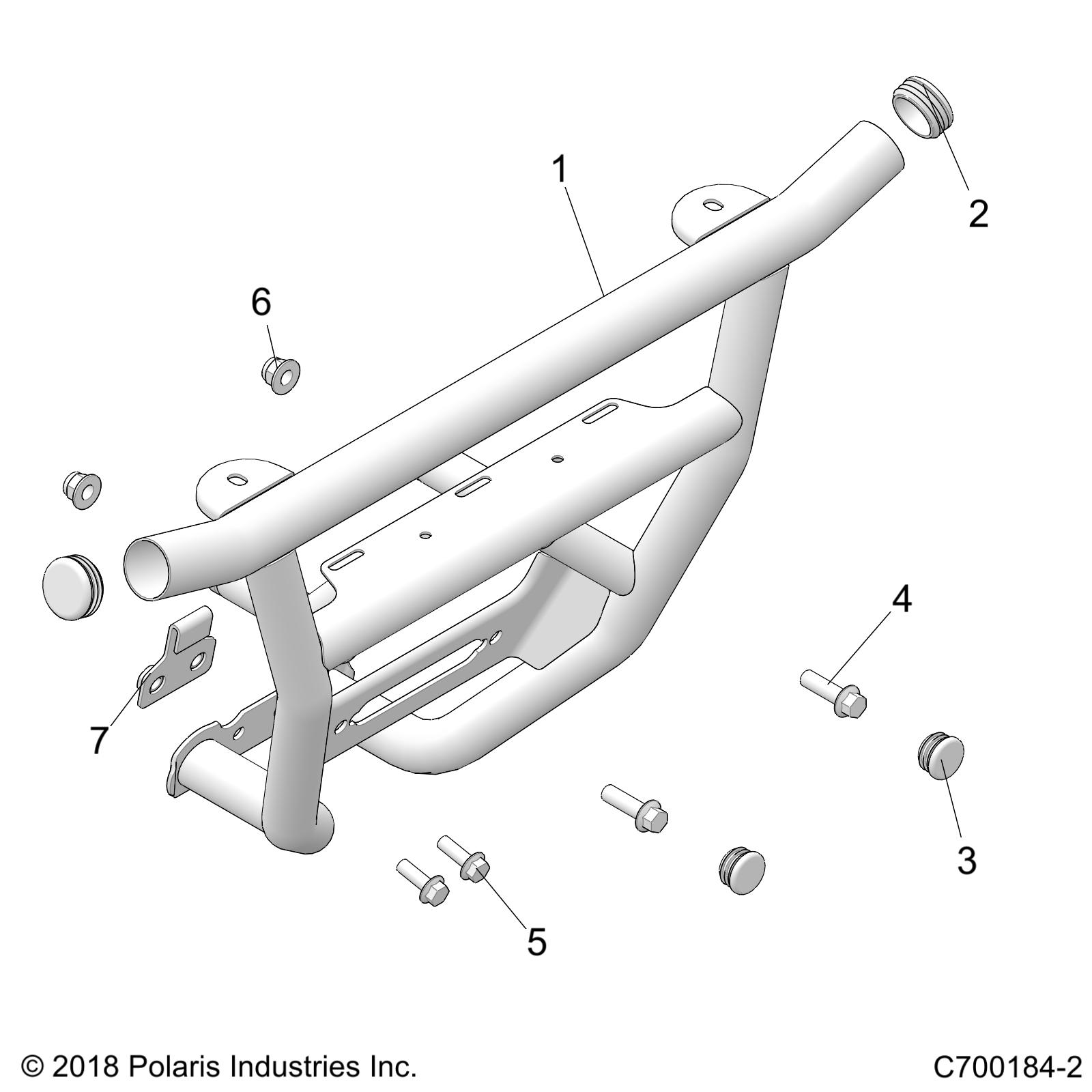 Part Number : 1021532-647 BUMPER WELD  FRONT