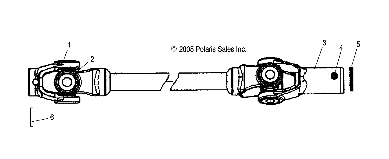 Foto diagrama Polaris que contem a peça 1380233