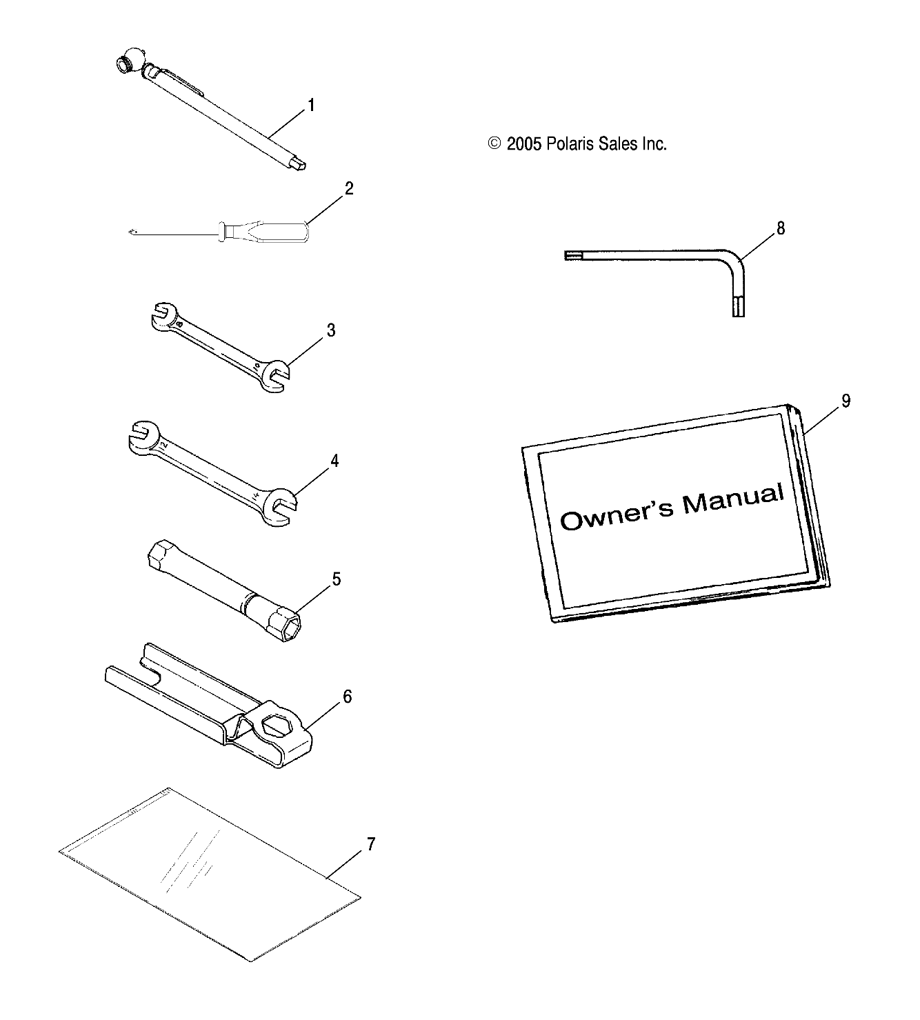 Part Number : 9920629 MAN-OWN 07 SPTSMN 450