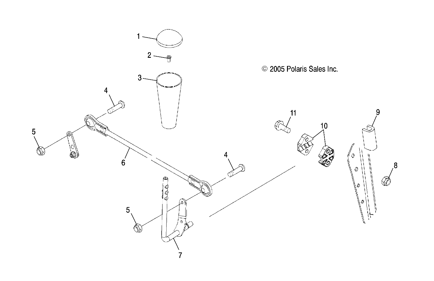 Part Number : 1822730 LINKAGE ROD ASSEMBLY