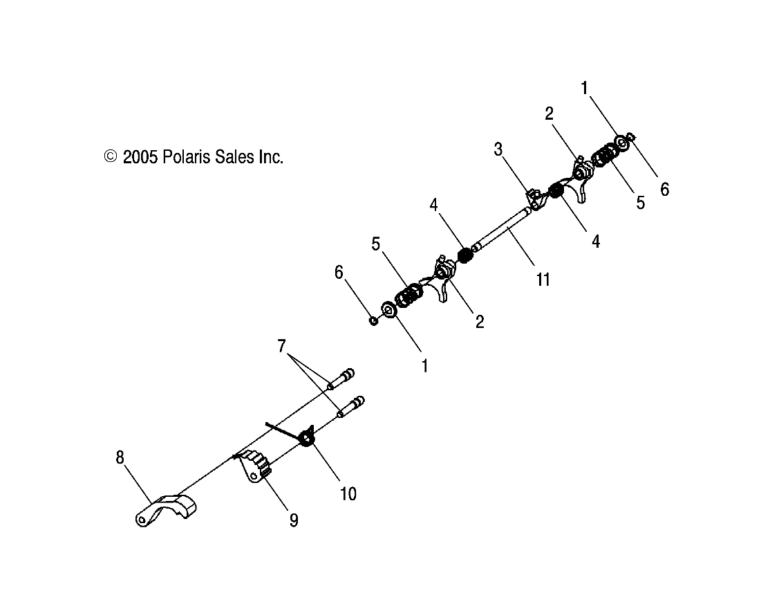 Part Number : 1332435 ASM-GEARCASE DRUMSHIFT NO PL