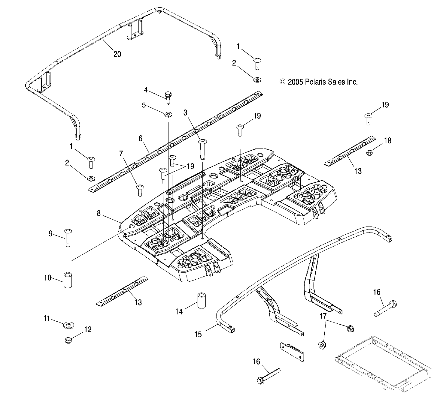 Part Number : 7518462 SCR-5/16-18X2.50 TX-M