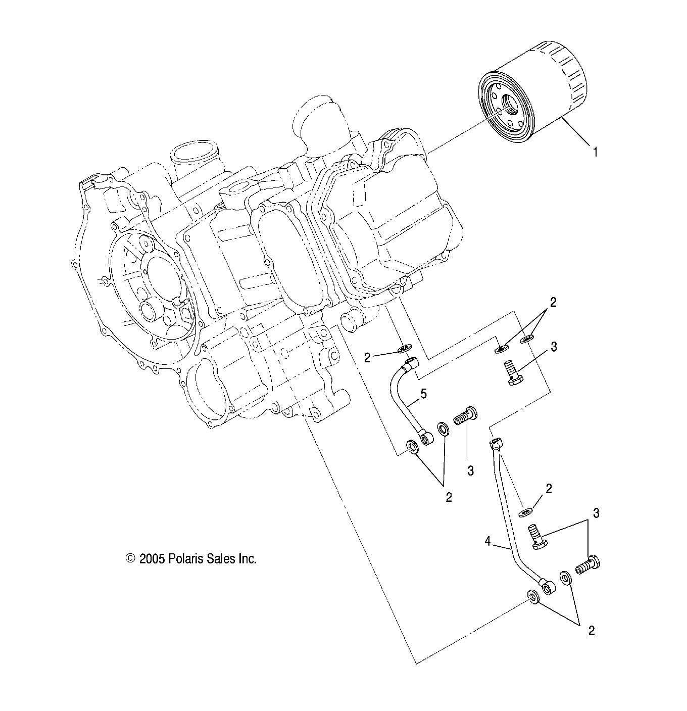 Foto diagrama Polaris que contem a peça 3085638