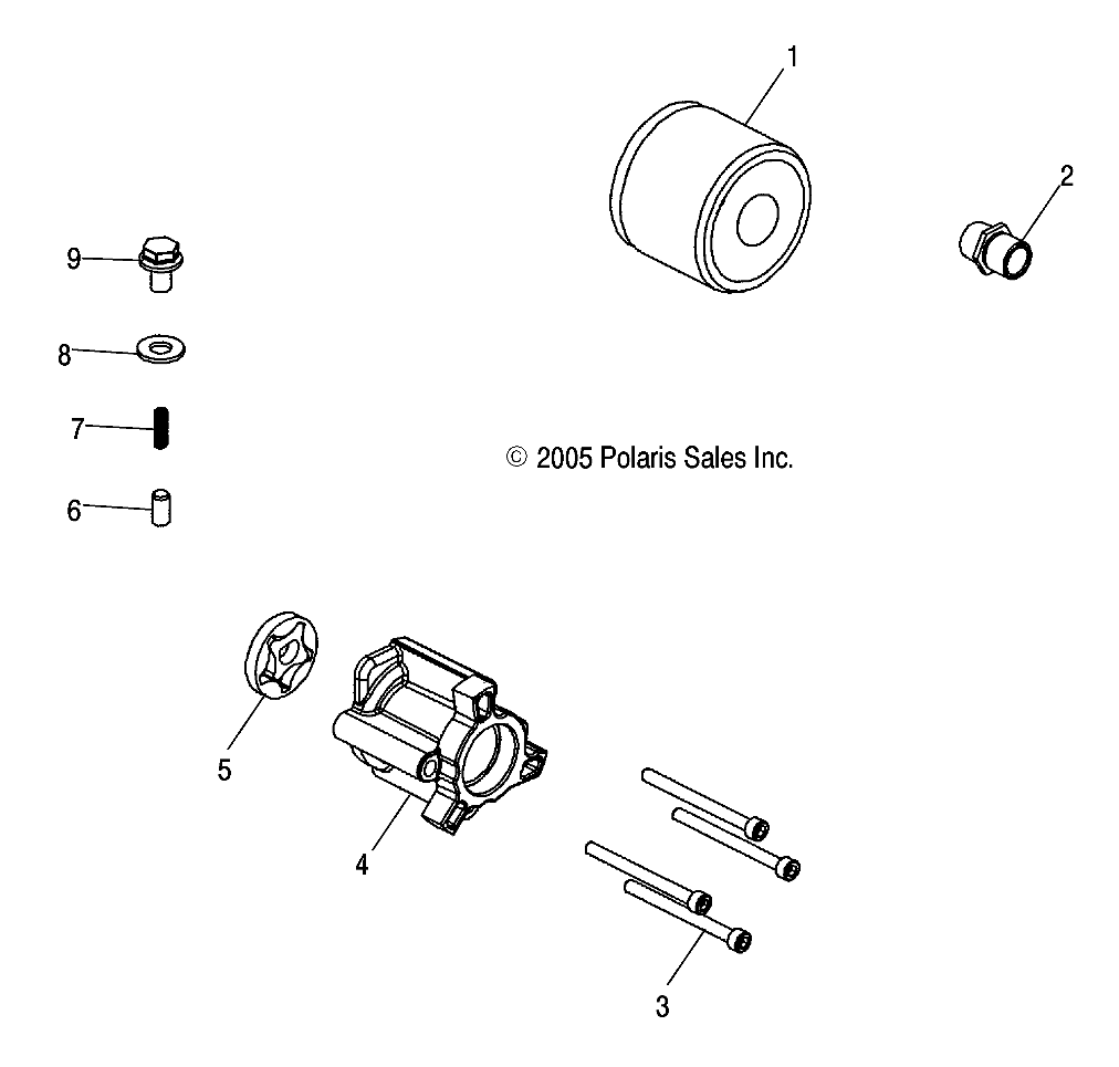 Part Number : 2540122 FILTER-OIL 10 MICRON