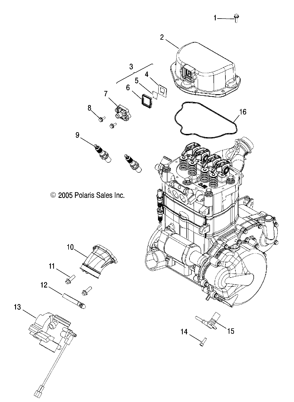 Part Number : 5411236 REED CCASE BRTHR TWIN ATV