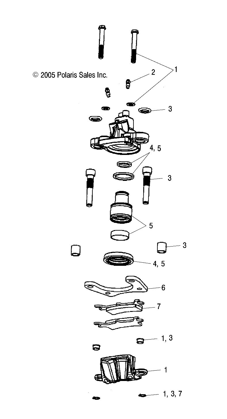 Part Number : 1911075 BRAKE CALIPER